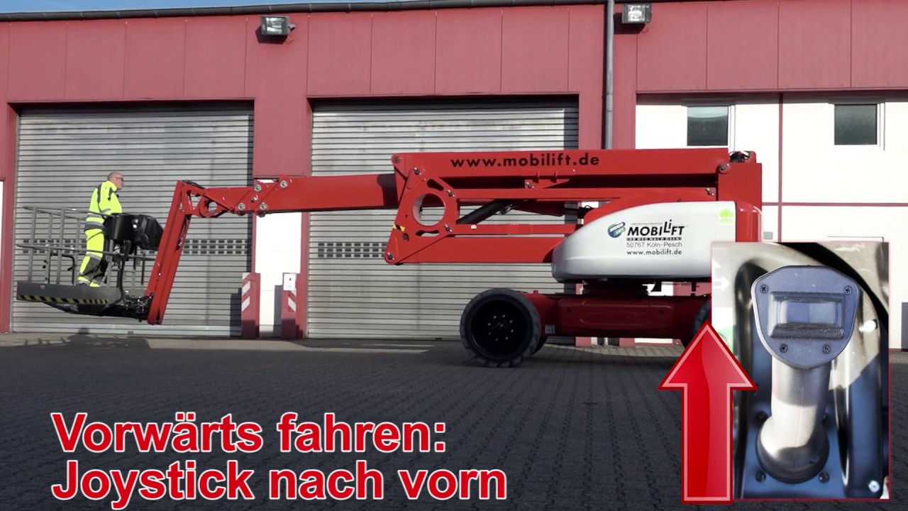 Einweisung | Gelenk-Teleskop-Arbeitsbühnen G280