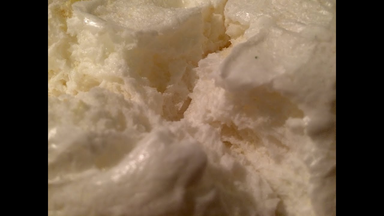 Meringa bianca in #MICROONDE - pronta in 2.30 minuti