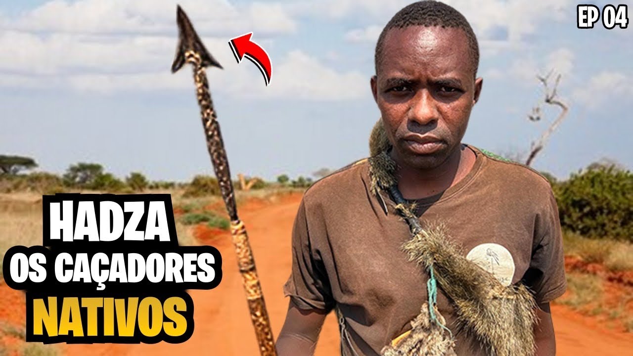 COMO ELES ADQUIREM PONTAS DE FLECHAS NO MATO | Hadzas: os caçadores nativos | EP 04