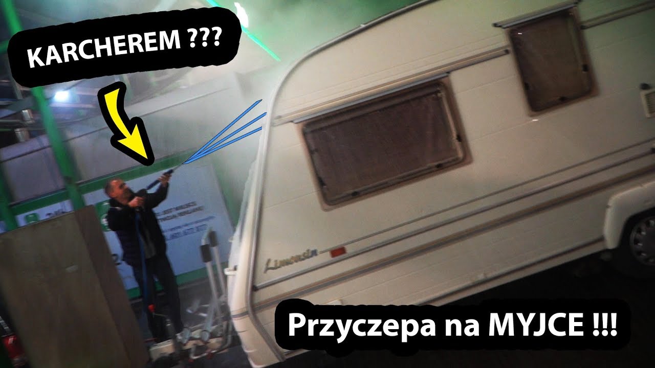Przyczepa Kempingowa na Myjni !!! - Zobacz 