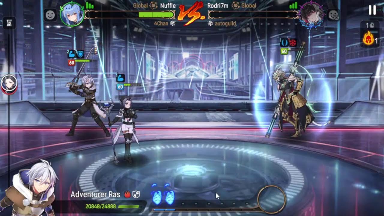 Epic 7.  RTA.17/03/26 Ran was to easy... Back to 3 stars!