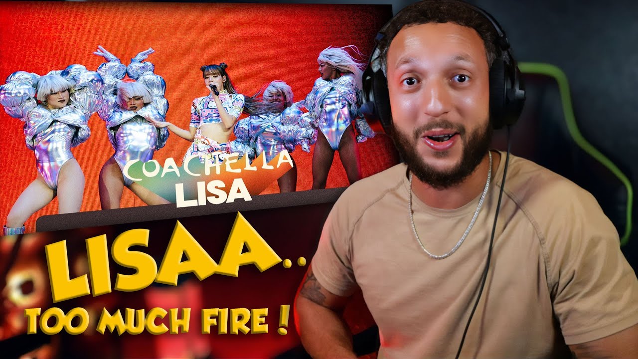 ЛУЧШАЯ РЕАКЦИЯ!! LISA - Intro + Thunder + FXCK UP THE WORLD - Концерт на фестивале Coachella 2025