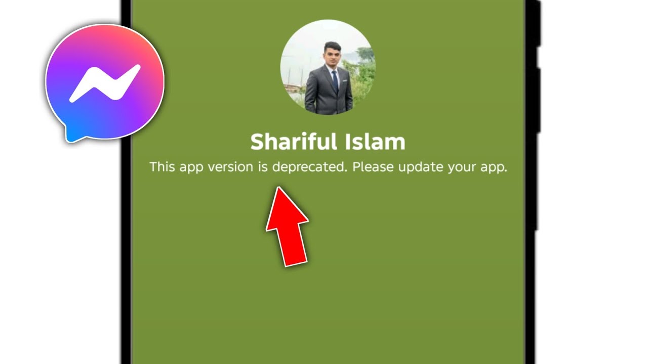 Fix This app version is deprecated. Please update your app problem On Messenger 2026