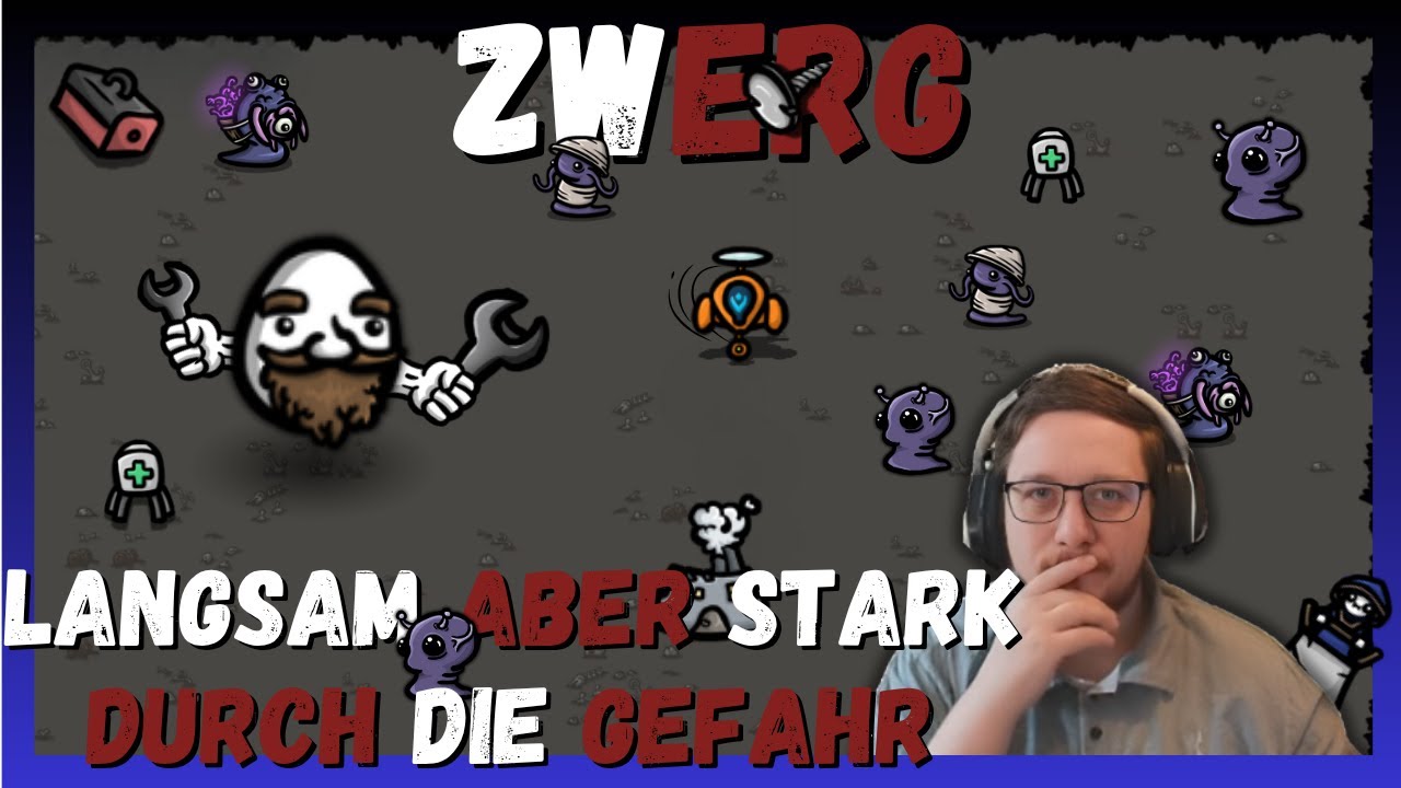 [Brotato] Zwerg Guide – Technik, Wucht & pure Nahkampf-Power!