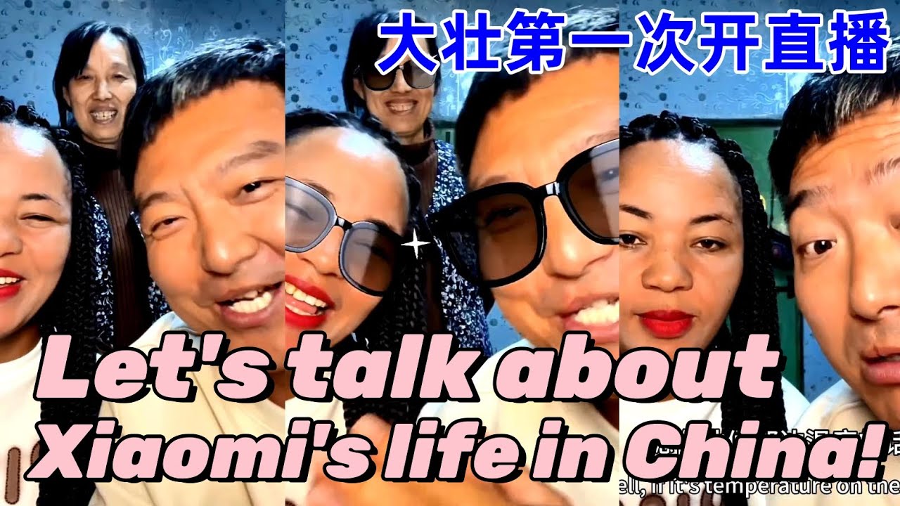 大壮第一次开直播!Da Zhuang started a live broadcast for the first time to talk about Xiaomi's life in China!