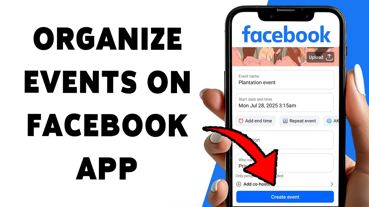 How To Organize Events On Facebook App | Create And Manage Facebook Events From Your Phone 2025