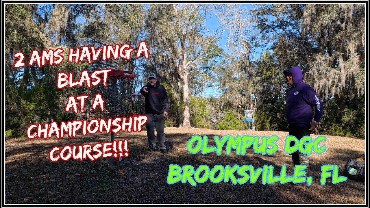 Olympus Disc Golf Fun with Chain Hunter