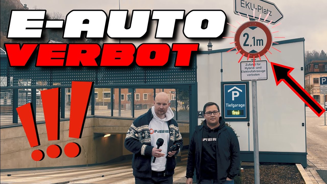 TIEFGARAGE F&Uuml;R E-AUTOS GESPERRT?! 2500&euro; STRAFE! - KULMBACH | EFIEBER