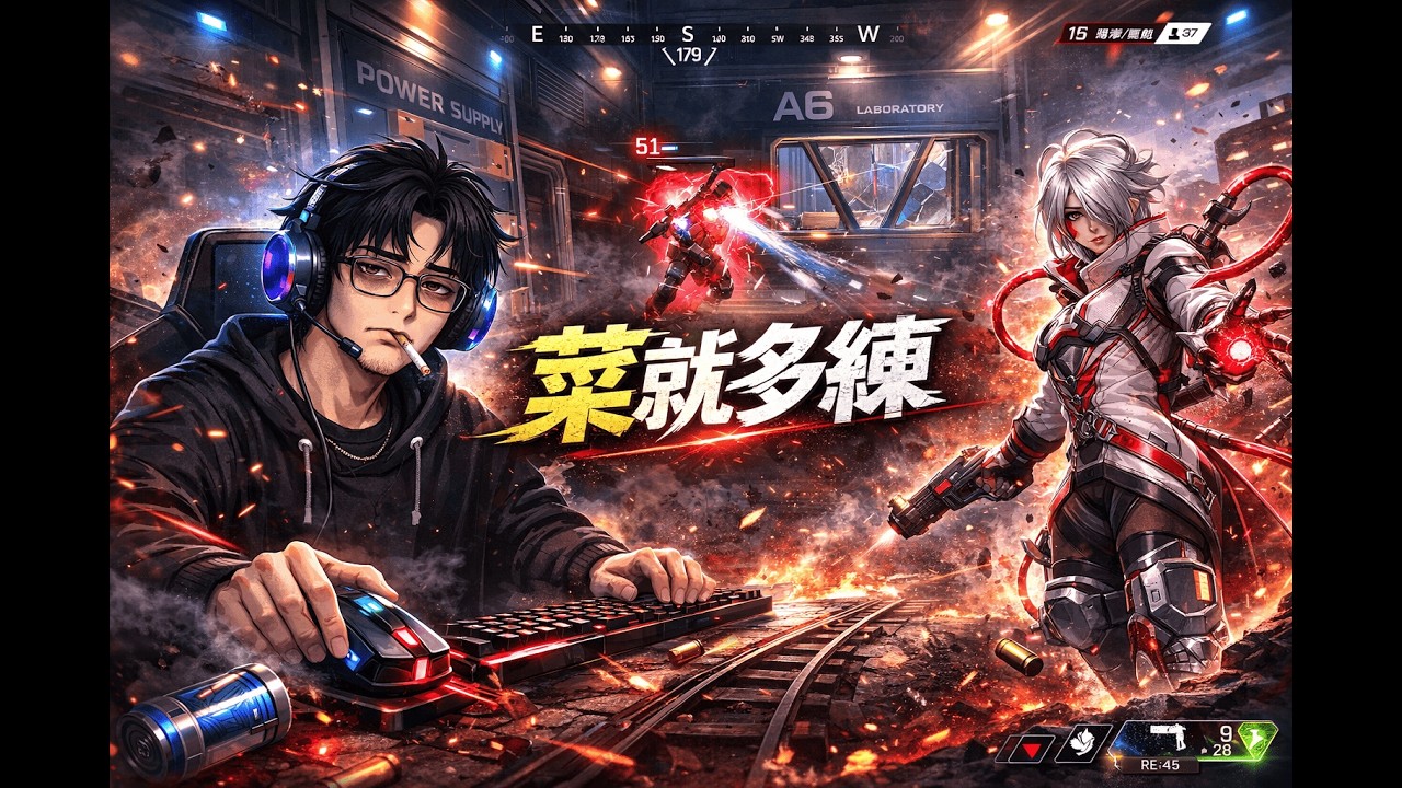 【隔壁室友Apex台】400Ping 上絕命列車? / 2月21日 圖奇直播精華