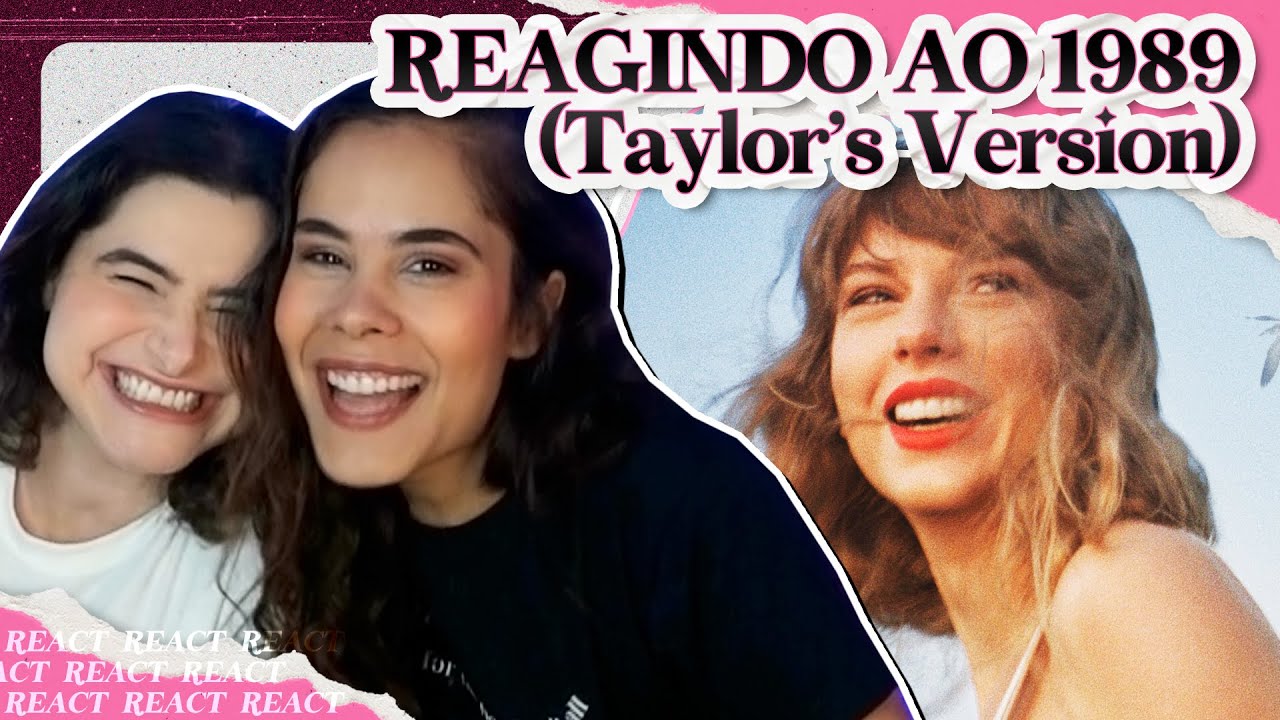 REAGINDO AO 1989 (TAYLOR'S VERSION) 💙 #MariFeat @AlieAqui  | REACT