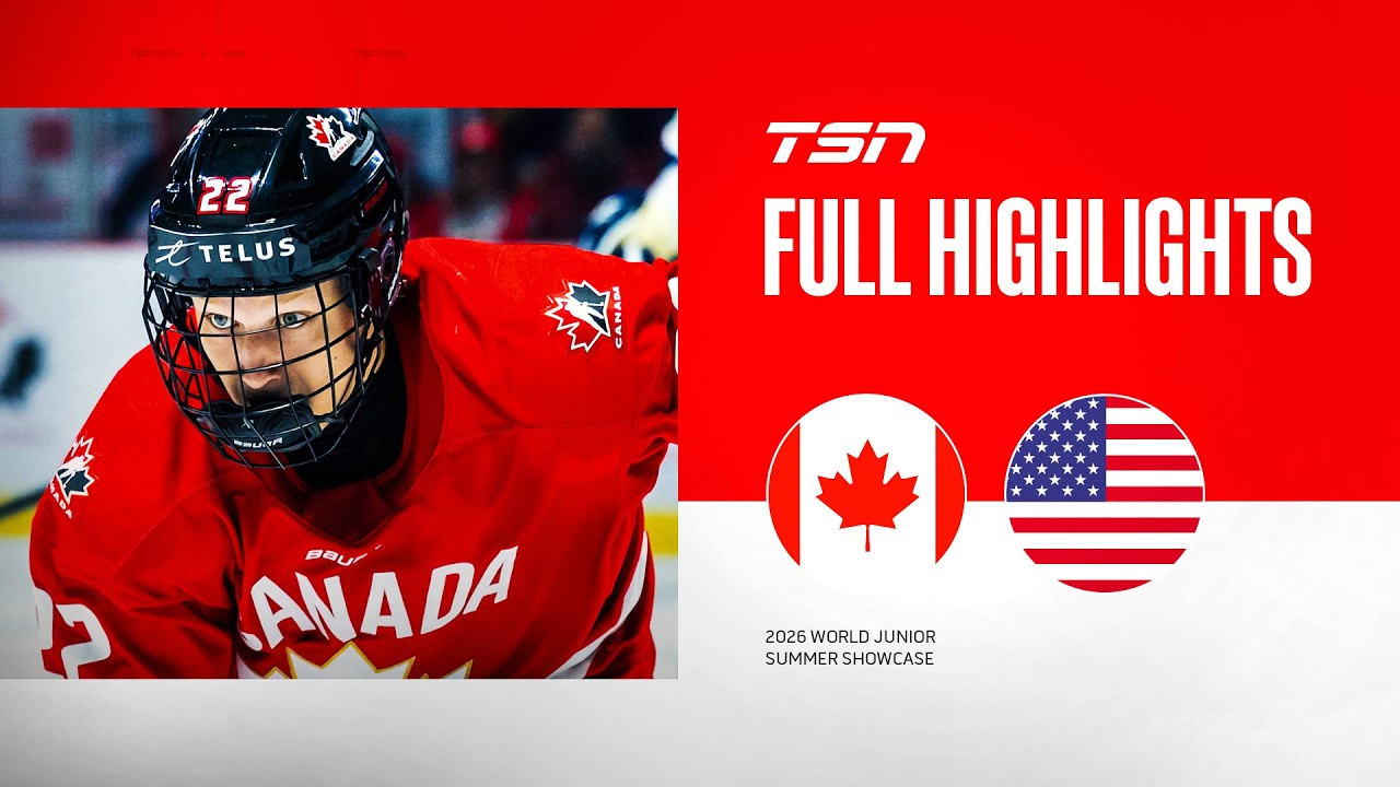 Canada vs. USA Full Highlights | 2026 World Junior Summer Showcase