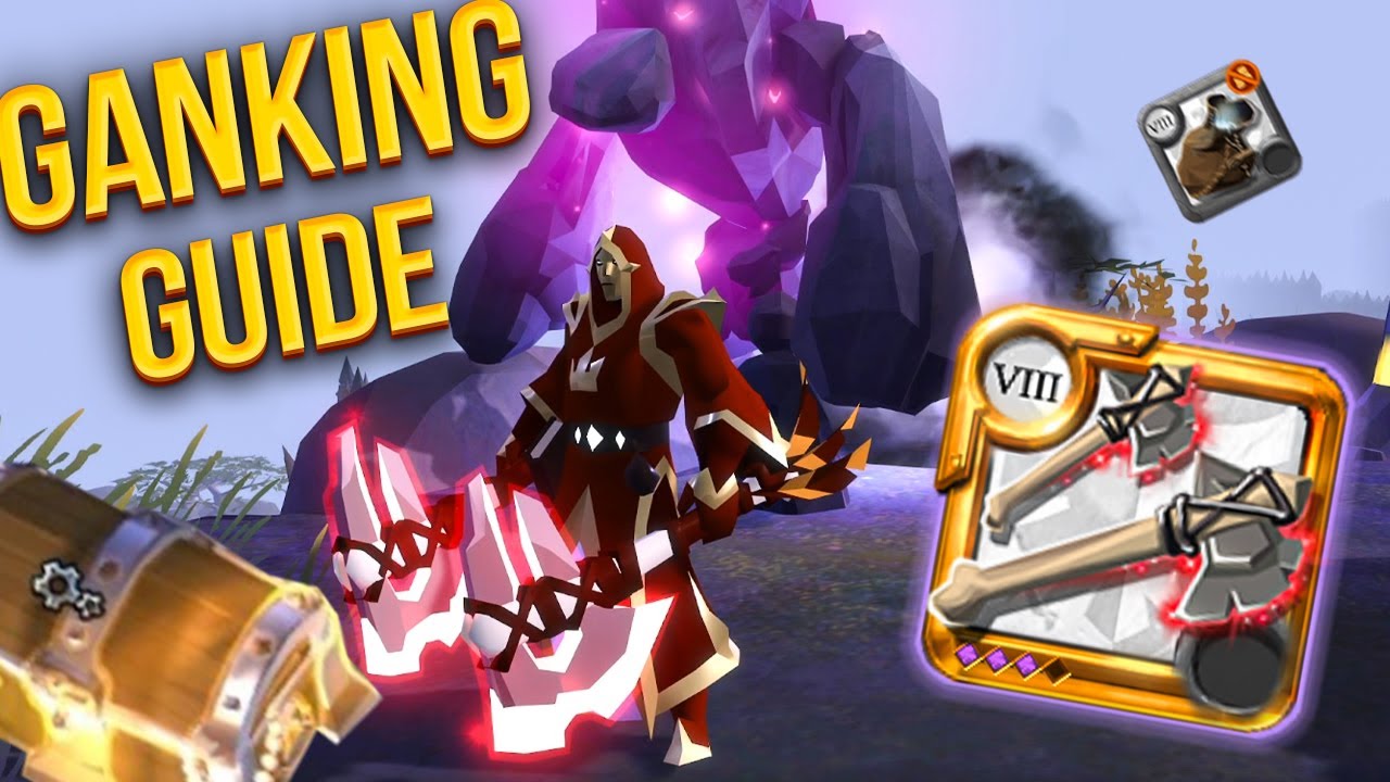 HOW TO GANK IN OPEN WORLD LIKE A PRO? ALBION ONLINE