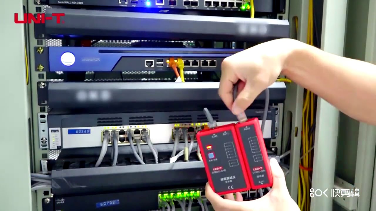 Probador De Cables De Red Unit UT681L