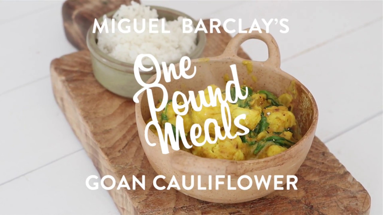 ONE POUND MEALS: &pound;1 Goan Cauliflower by Miguel Barclay