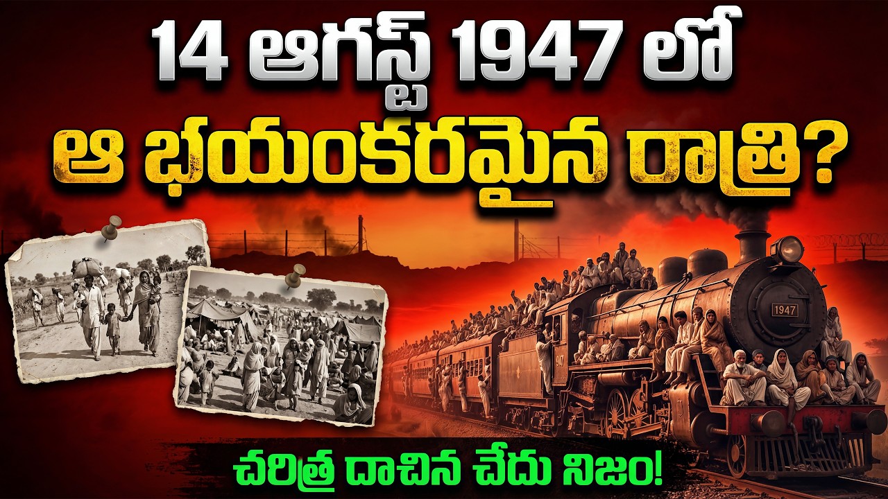 14 ఆగస్ట్ 1947 లో ఆ భయకరమైన రాత్రి? | Real Horror Story of 1947 Partition