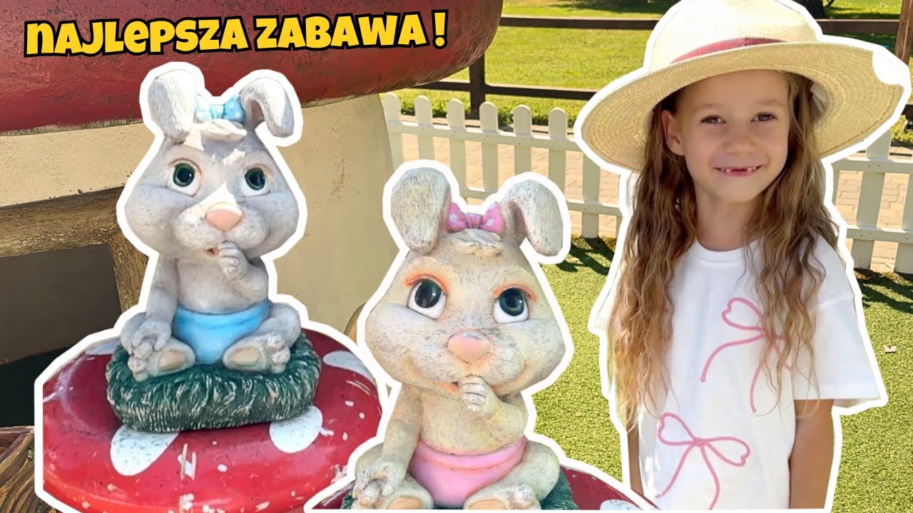 FARMA ILUZJI! 🍄 Magia ✨ Kraina Królików 🐰, Kicia Kocia i Babcia | Justysia and Misio 🎩