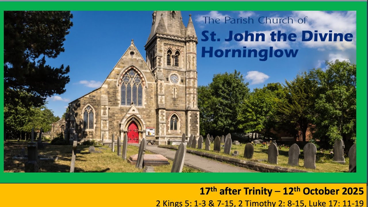 A Service for the Seventeenth Sunday after Triity