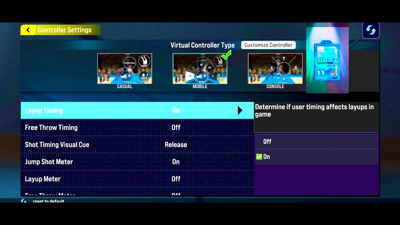 WHY NO ONE TALKS ABOUT THESE SETTINGS 🤫🔥 NBA 2K26 MyTEAM Mobile