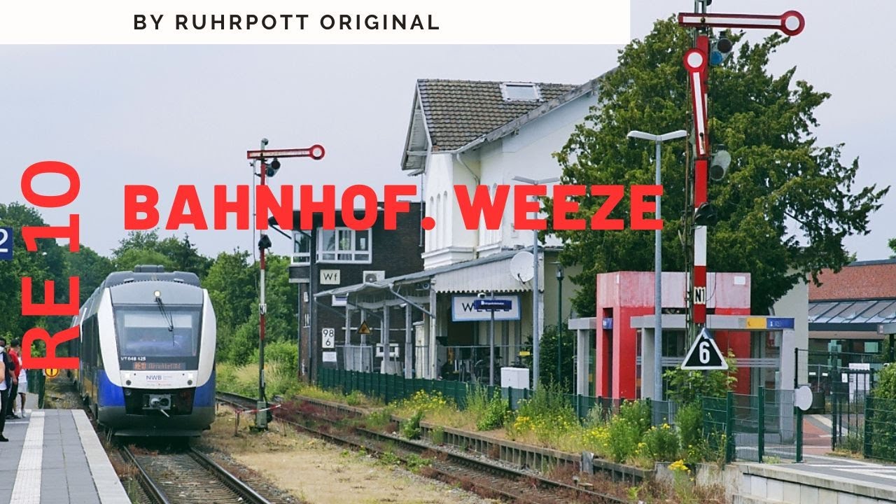 Bahnhof Weeze Walking tour im März 2024