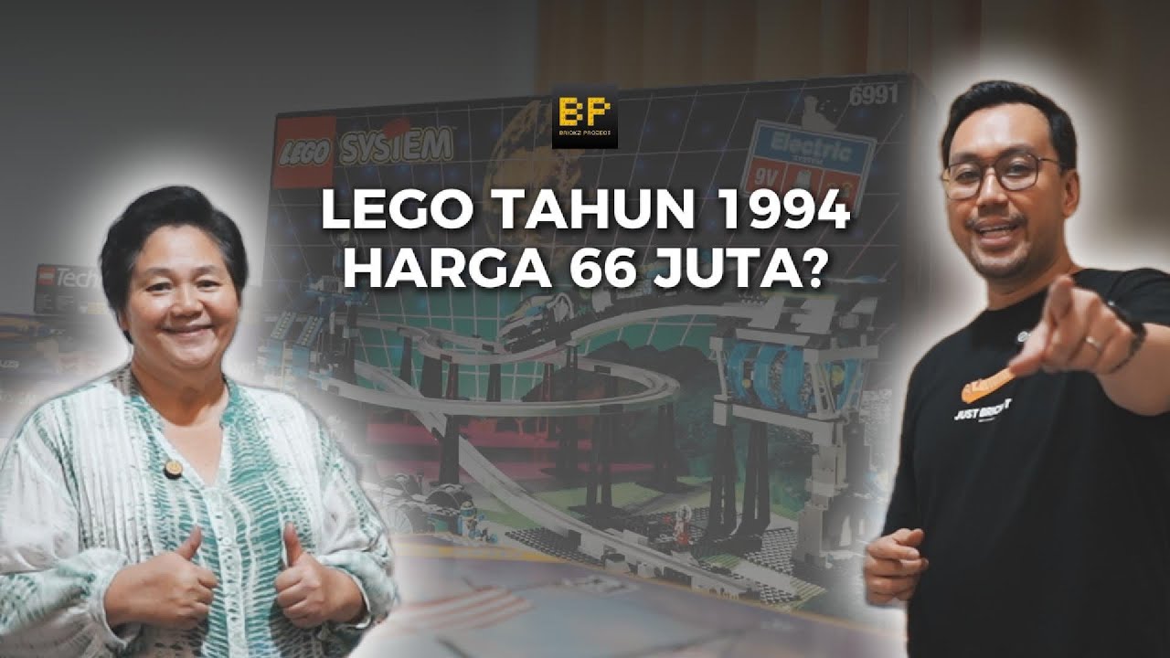 SEREM… Tante Margareth punya KOLEKSI LEGO JADUL, dan MASI SEGEL !!! NILAINYA?? Gokil!!