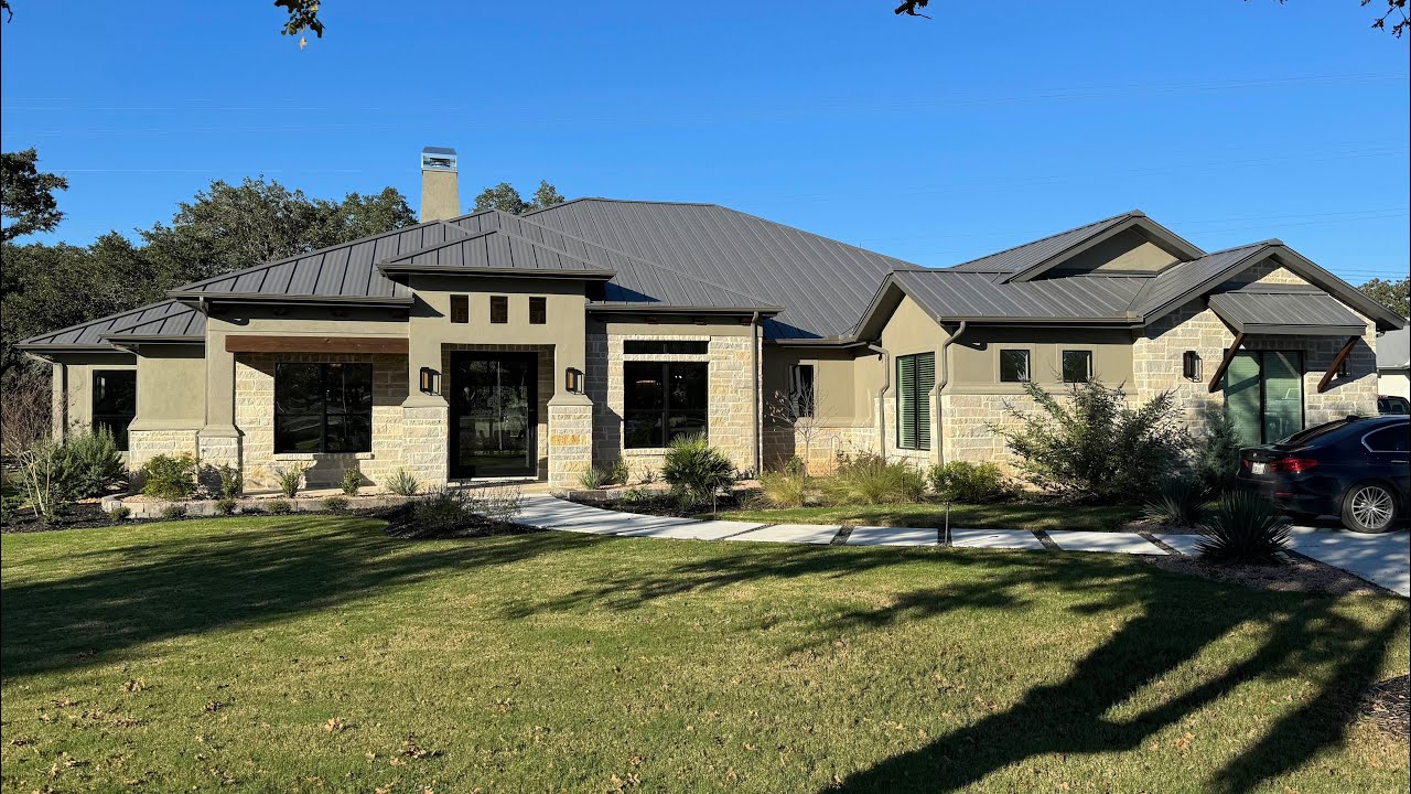 Journey Homes Model Tour, New Construction, Belle Oaks, Bulverde Tx