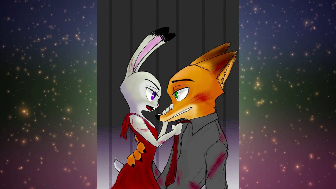 Zootopia Judy x Nick I Love You
