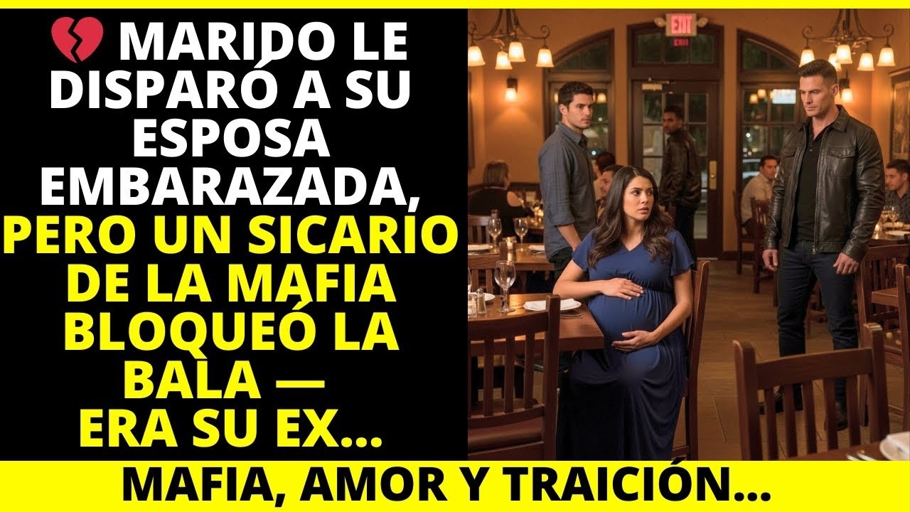 MARIDO LE DISPARÓ A SU ESPOSA EMBARAZADA, PERO UN SICARIO DE LA MAFIA BLOQUEÓ LA BALA — ERA SU EX.