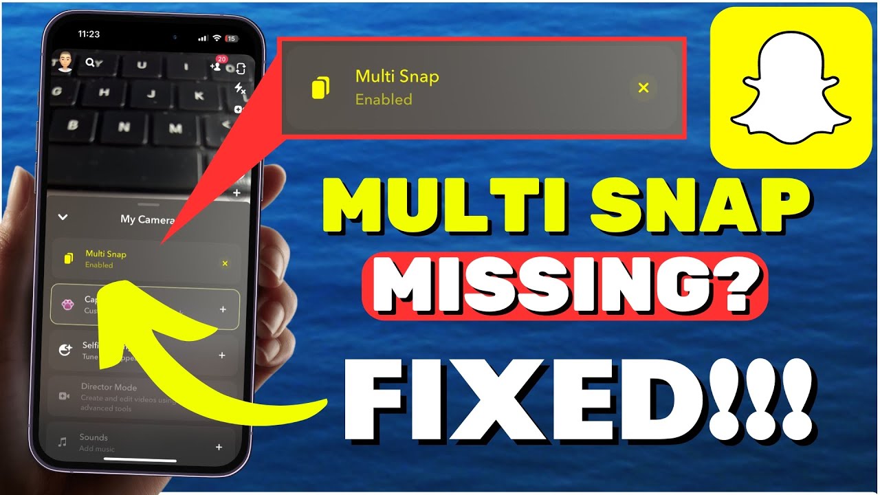 How To Get MULTI SNAP OPTION BACK on Snapchat - iPhone & Android