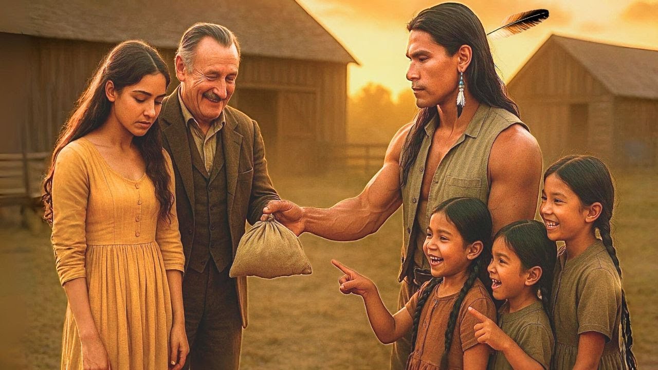 Sus padres la vendieron por ser inf&eacute;rtil&hellip; Hasta que un Apache solitario con tres hijos la acogi&oacute;.