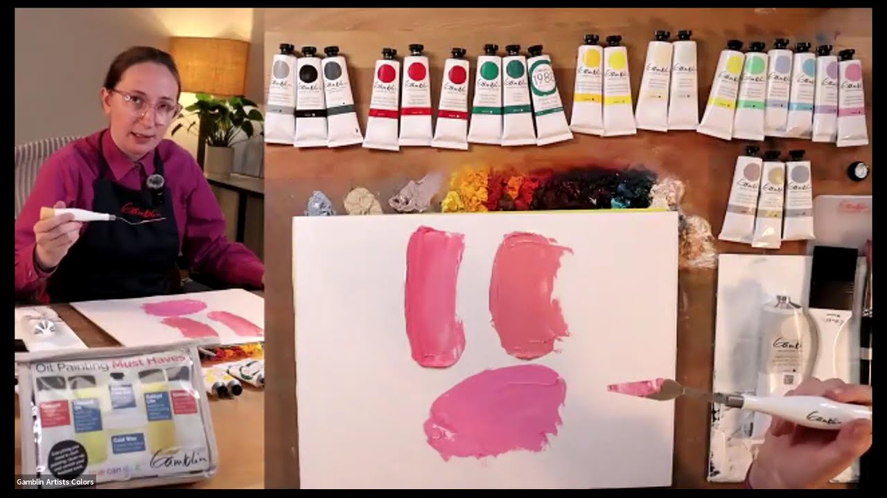 Gamblin Oil Painting 101: Tools, Techniques, Color & More!