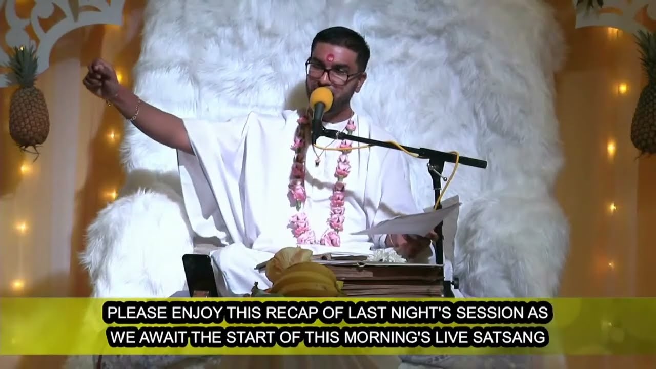 19th Session Bhagwat Saptaha Yagna offi Pt Sunil Seetahal Maharaj