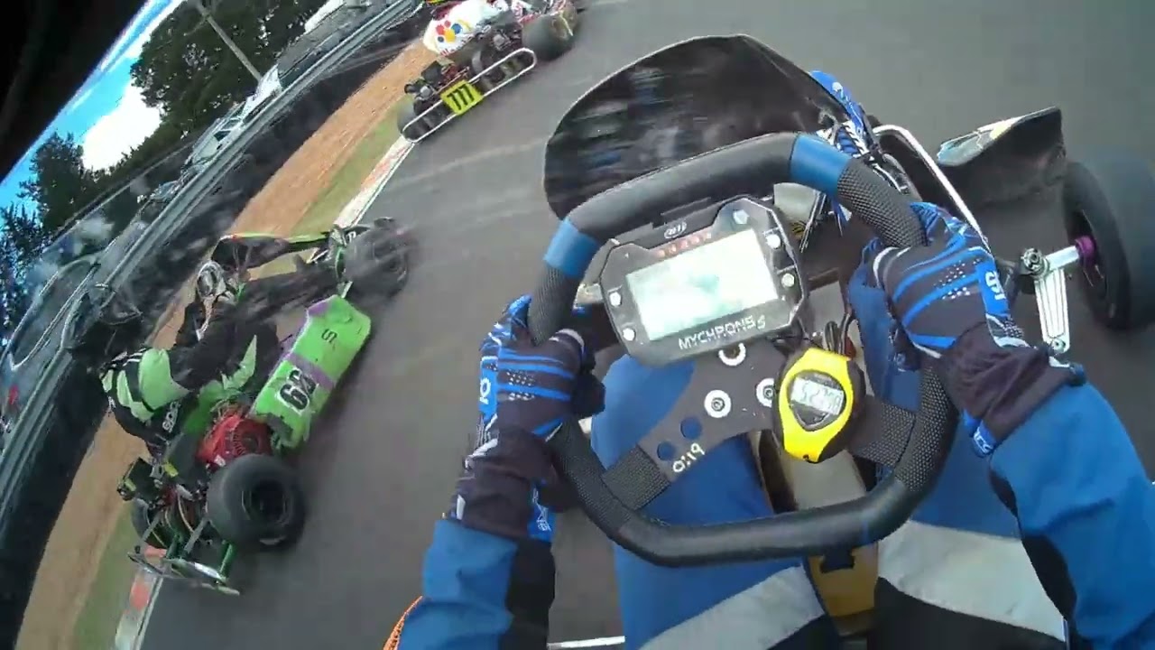 Kart race 10hr endurance at Orange Last stint