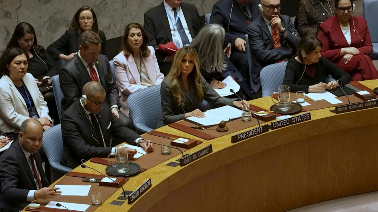 Melania Trump preside Consejo de Seguridad de ONU mientras arrecia guerra en Oriente Medio | AFP