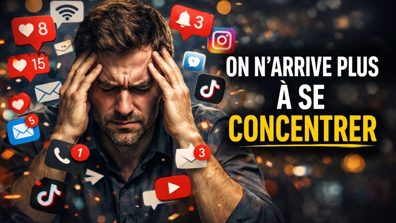 🧠 « Pourquoi notre société n’arrive plus à se concentrer ?
