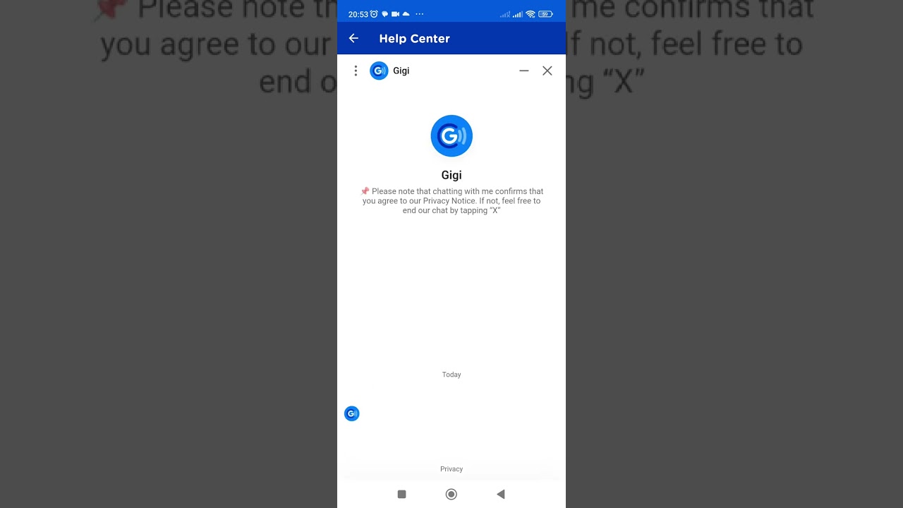 Gcash Help Center Chat To Gigi for Solving Gcash Problem