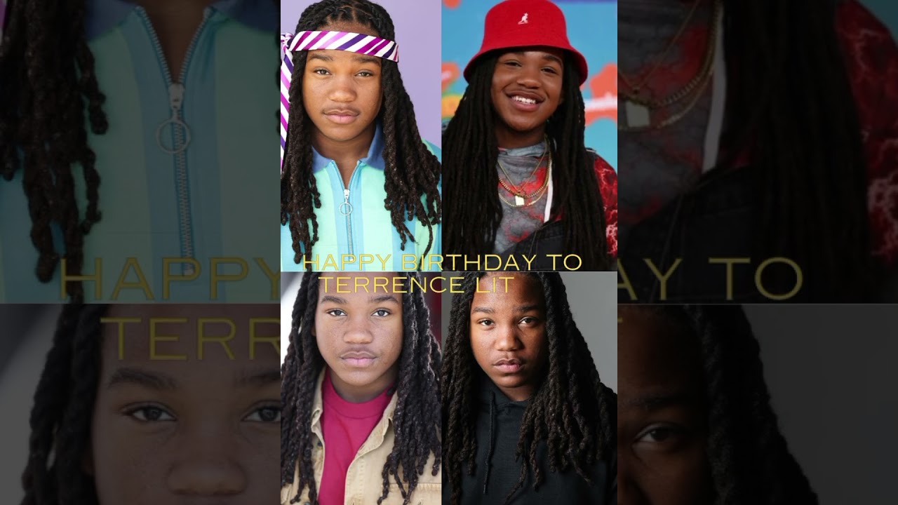A special happy birthday to Terrence little gardenhigh