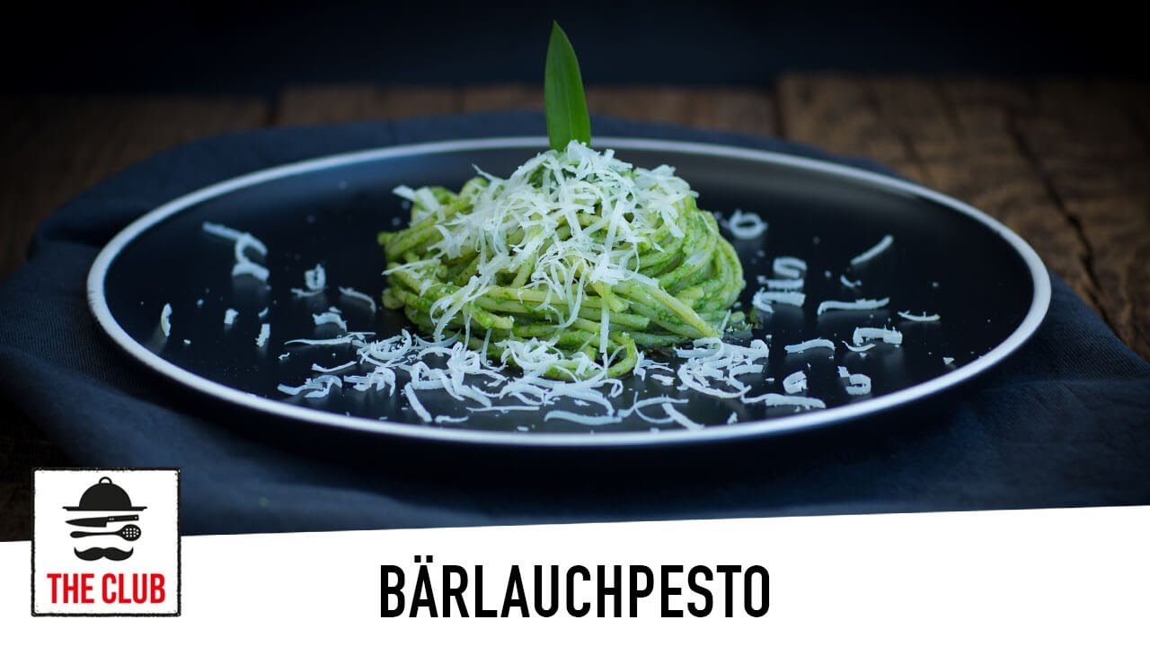 Spaghetti mit Bärlauchpesto | Rezept #203
