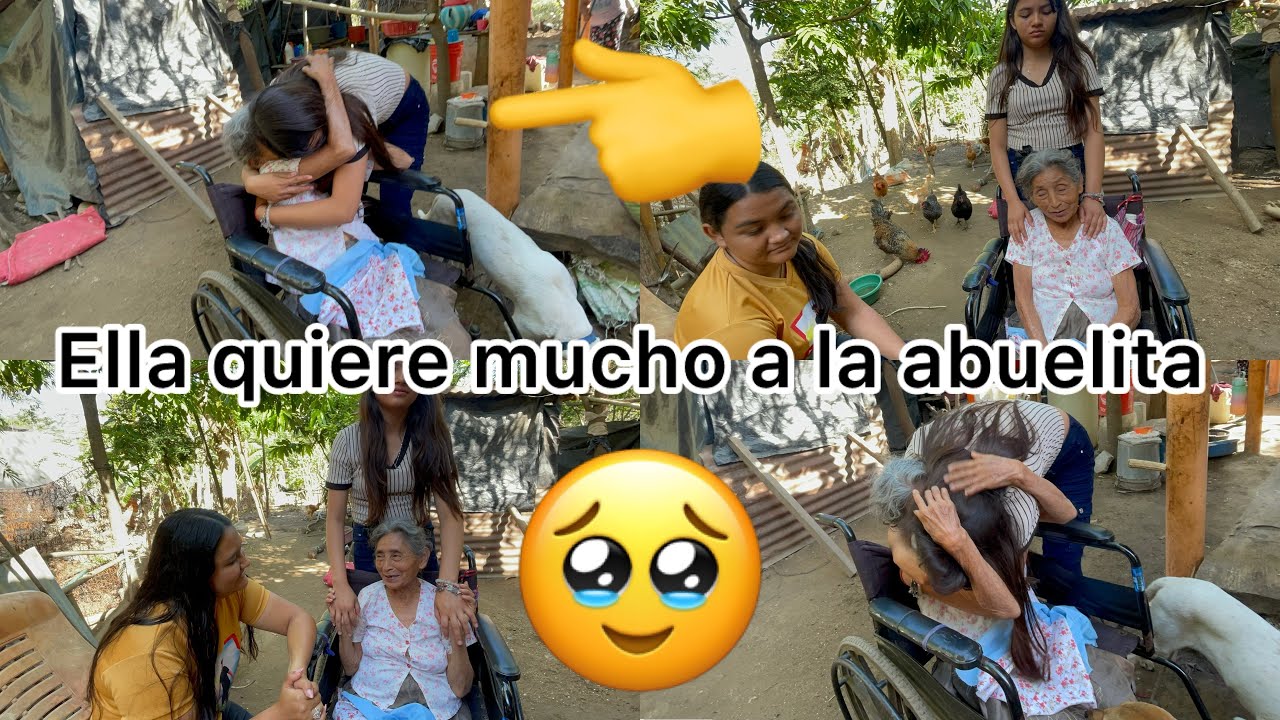 🟣Hoy le llevamos visita a la abuelita Tella🥹❤️