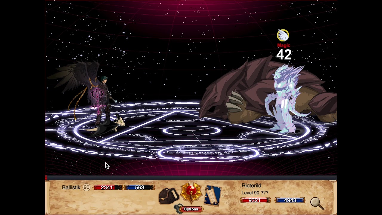 DragonFable - ChaosWeaver vs Crystal & Stone