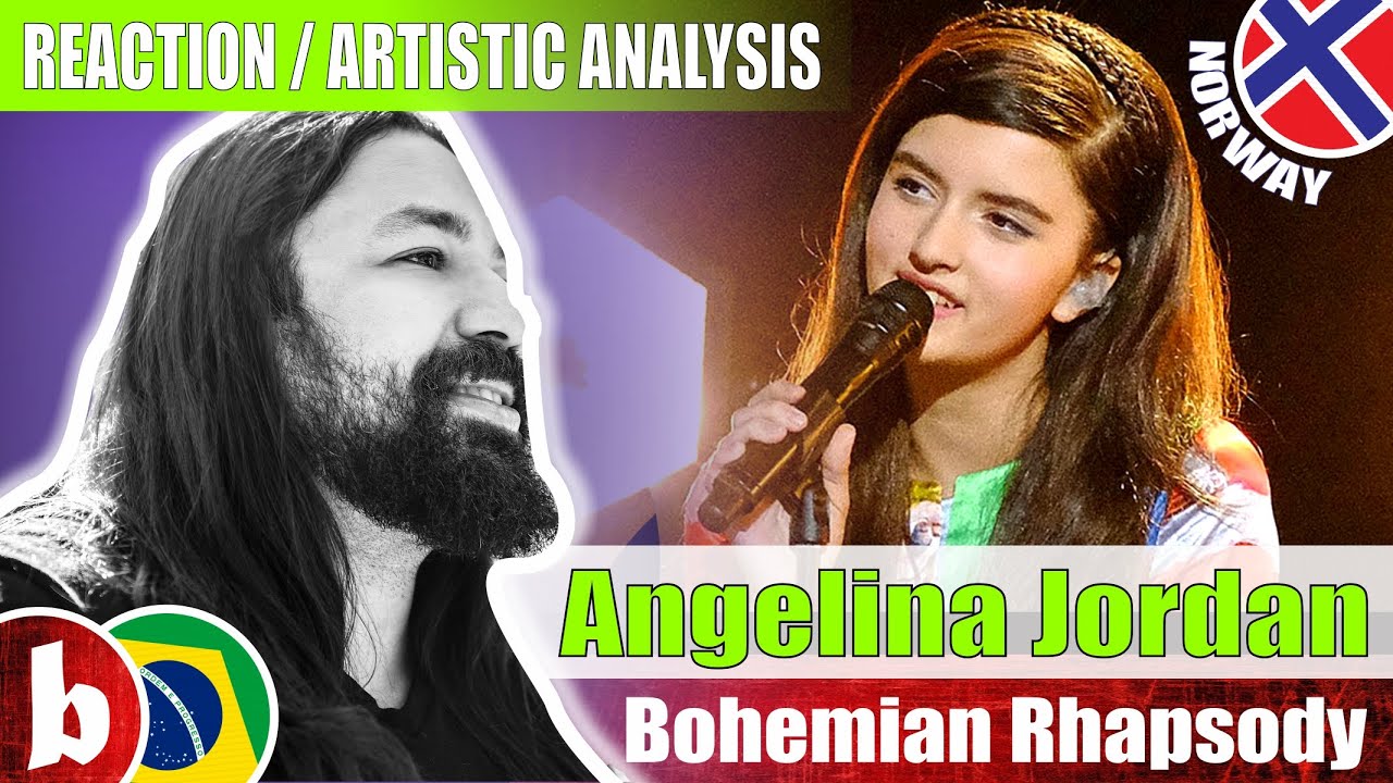 ANGELINA JORDAN - Bohemian Rhapsody | Reaction by Fabricio BamBam (SUBS)