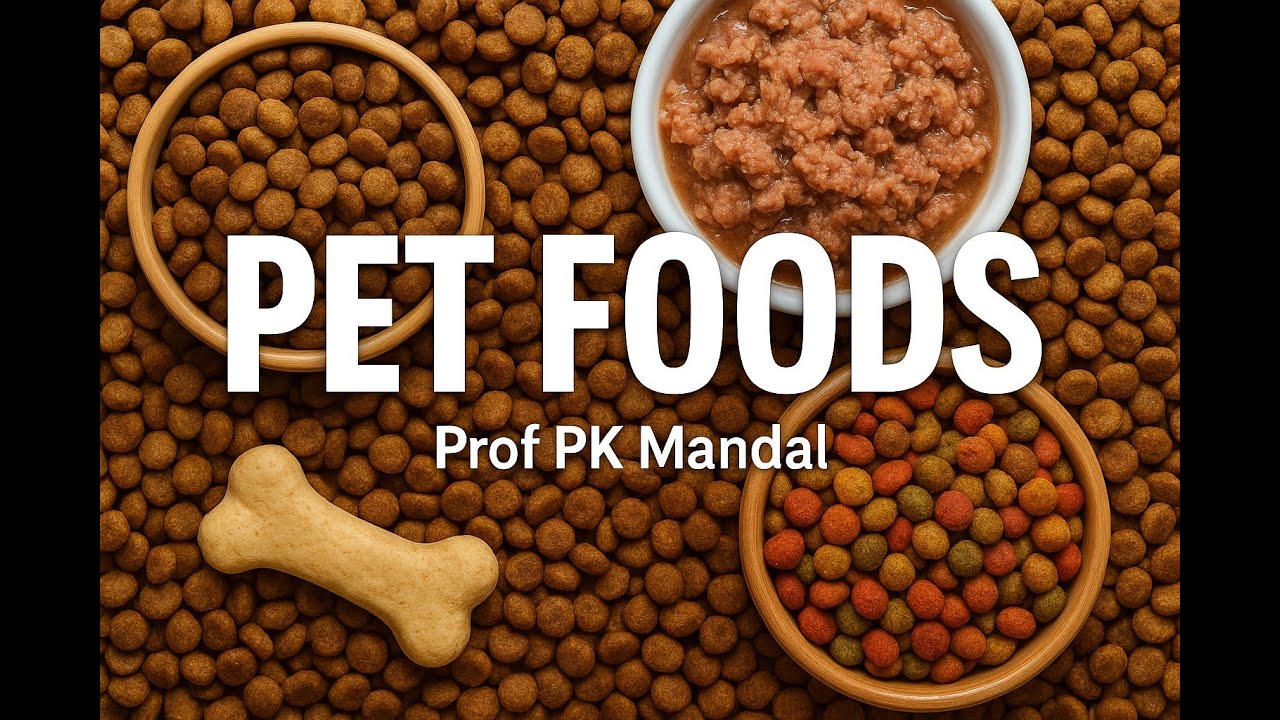 Pet Foods: Prof PK Mandal