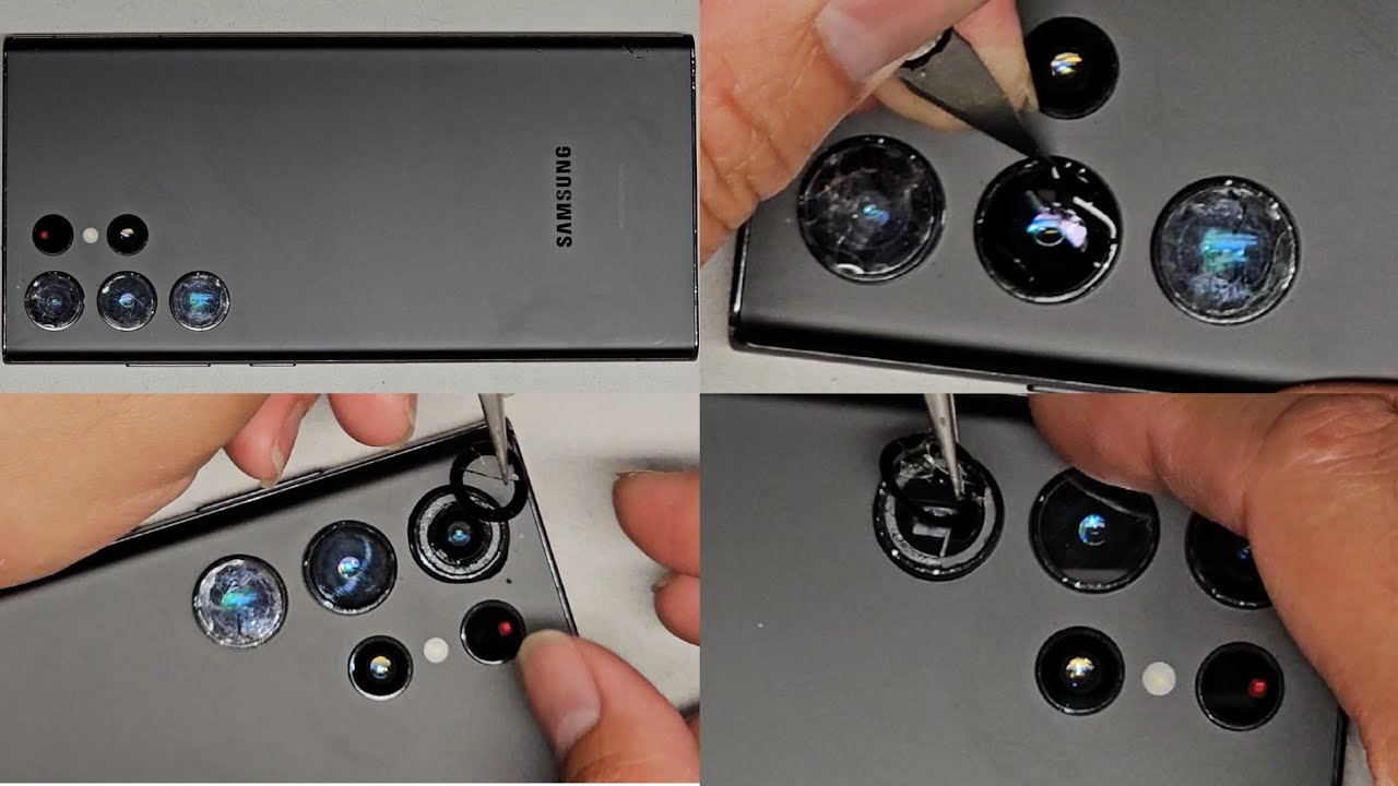 Samsung Galaxy S22 Ultra Note Camera Sensor Lens Replacement Repair