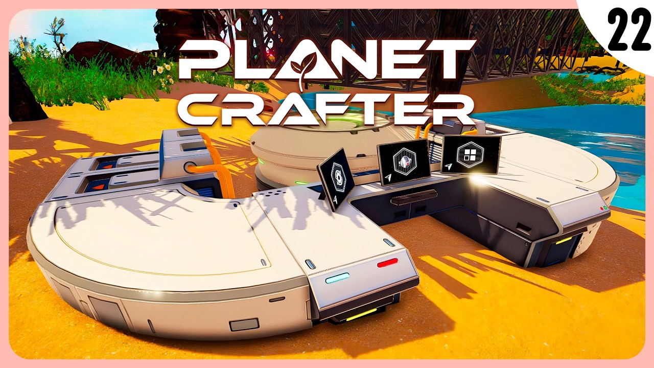 ESTACIÓN de DRONES y MICROSHIPS | The Planet Crafter Gameplay Español #22
