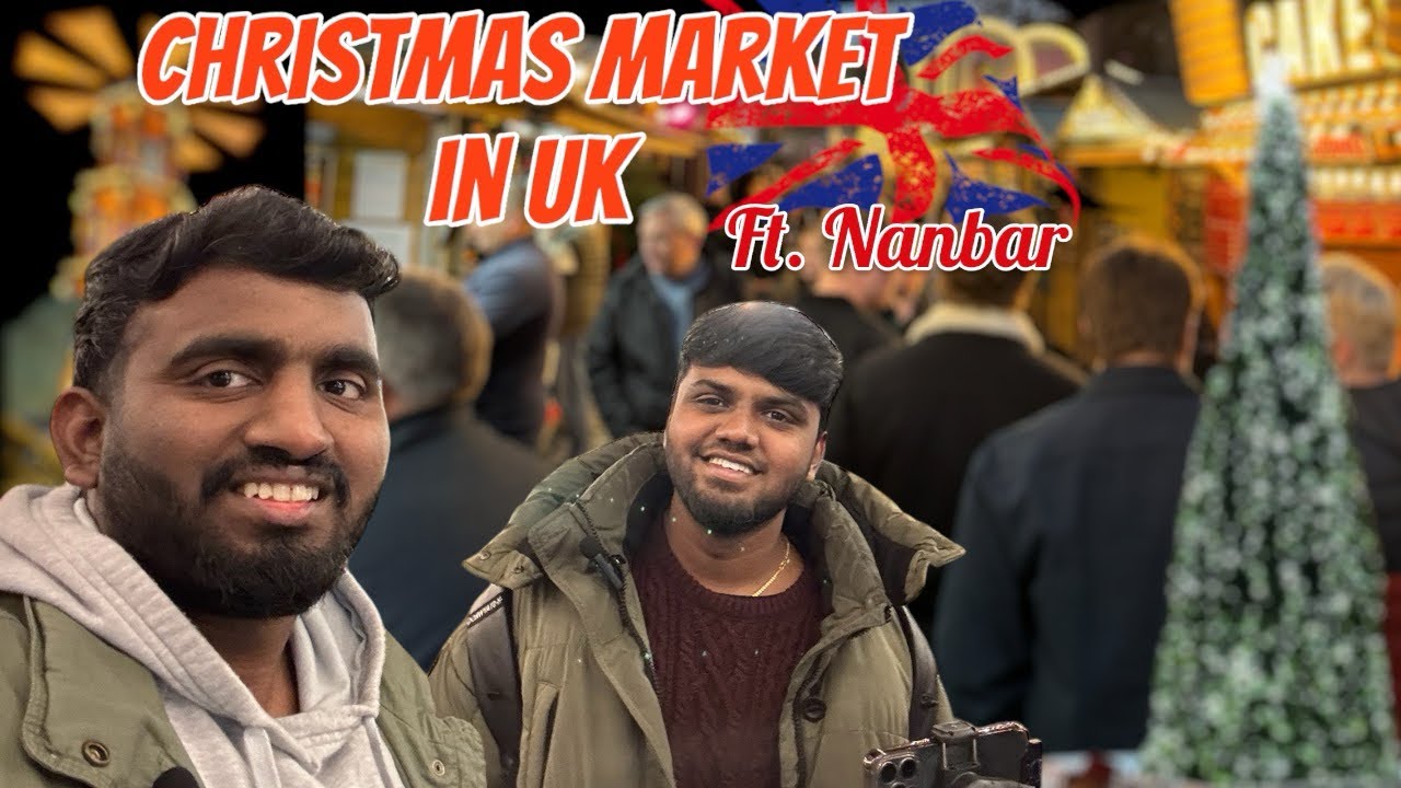 CHRISTMAS Market in UK🇬🇧 | ft. Nanbar | Chester Christmas market | Food and Fun | #uk #christmas