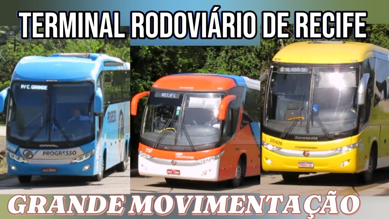 TERMINAL RODOVIÁRIO DE RECIFE - TIP | NOSSA ESTRÉIA NA RODOVIÁRIA PERNAMBUCANA!!!!!!