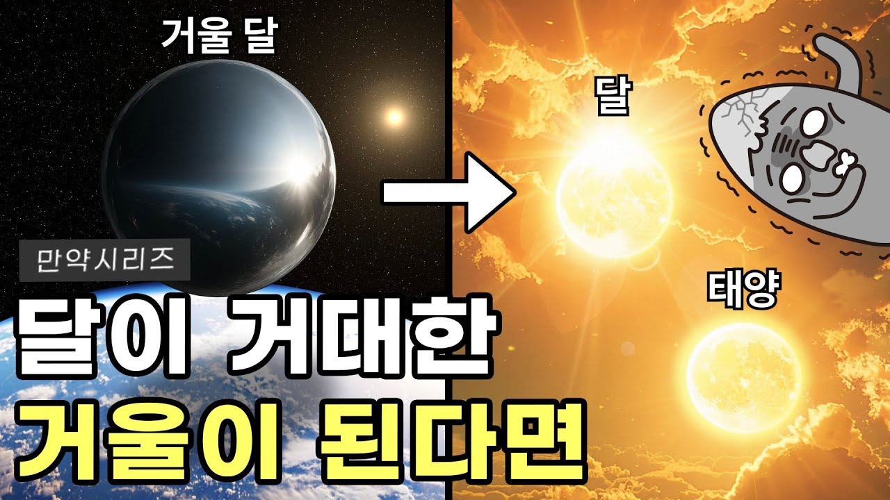🍠 만약 달이 거대한 거울이 된다면 무슨 일이 일어날까? (feat. 루나 글린트 밴드)