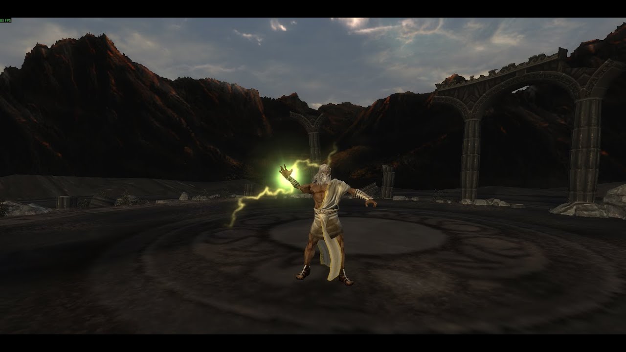 God of War 2 Zeus Moveset In Garry's Mod