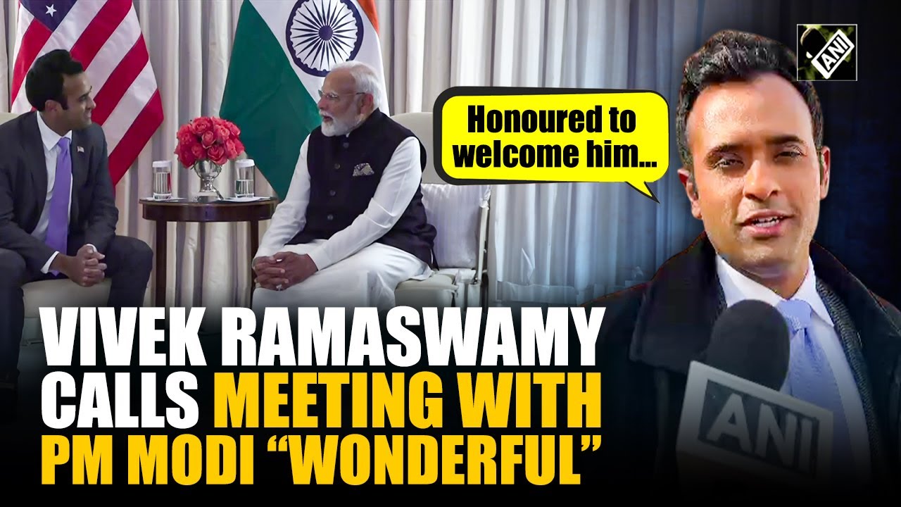 “Pleasure and Honour”: Vivek Ramaswamy on meeting PM Modi at Blair House in Washington DC