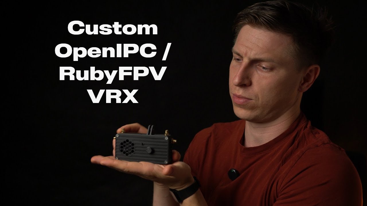 I've built a custom OpenIPC / Ruby FPV VRX for Joshua Bardwell