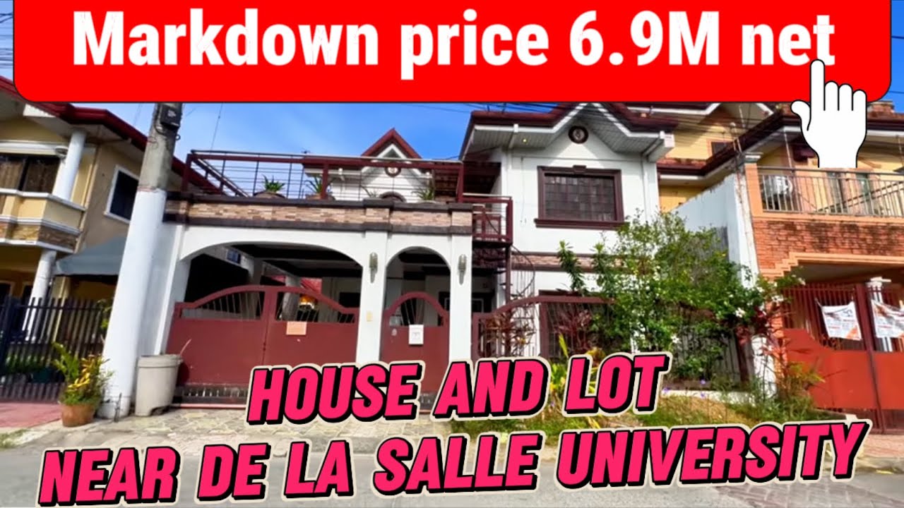 NOV-898-26 House and lot near de la salle university 2 storey 5 bedrooms 24/7 security